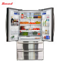 36"French Stainless Steel Door Refrigerator with Bottom Freezers